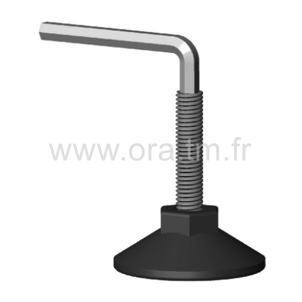 VTC - VERIN RIGIDE - BASE CONIQUE